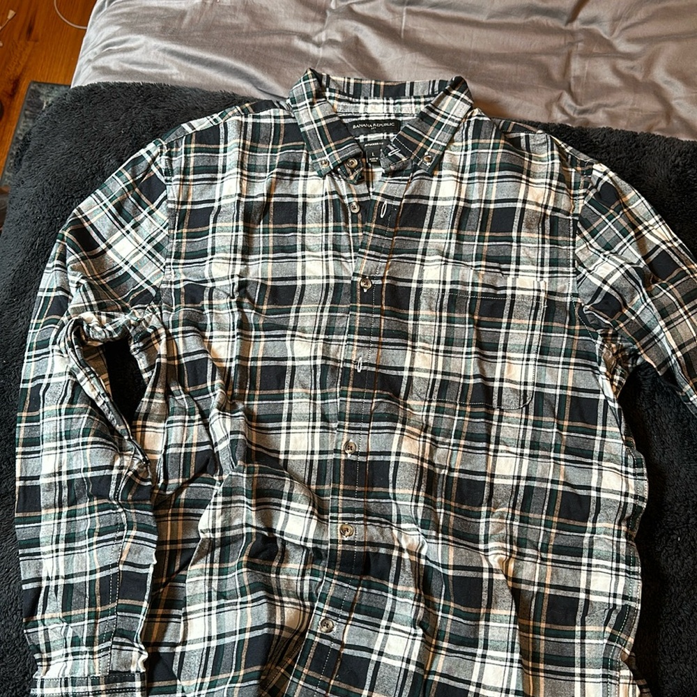 NEW J. Crew Flannel Large
